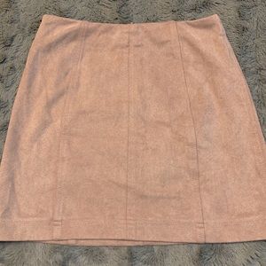 Wild Honey cream pink skirt